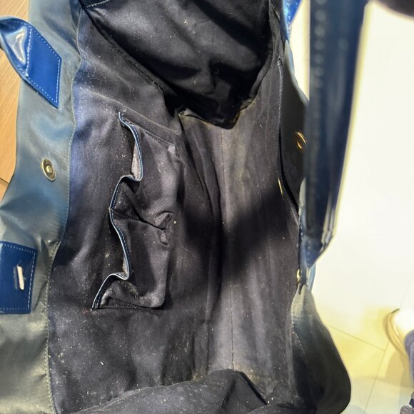 Nylon Ella Tote - FRENCH NAVY/FRENCH NAVY, Size: OS - Picture 6 of 9